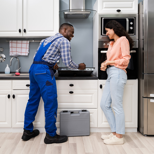 can you provide an estimate for cooktop repair before beginning any work in Meridian